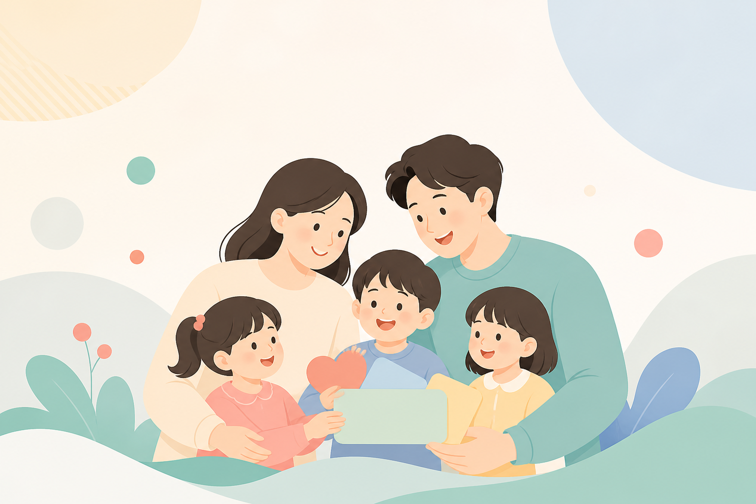 2026 과천시 다자녀 양육바우처 신청 방법 총정리 관련 일러스트 (hero)