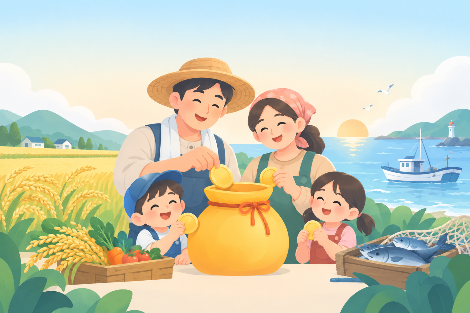 2026 농어가목돈마련저축 저축장려금 신청 완전 정리 관련 일러스트 (hero)