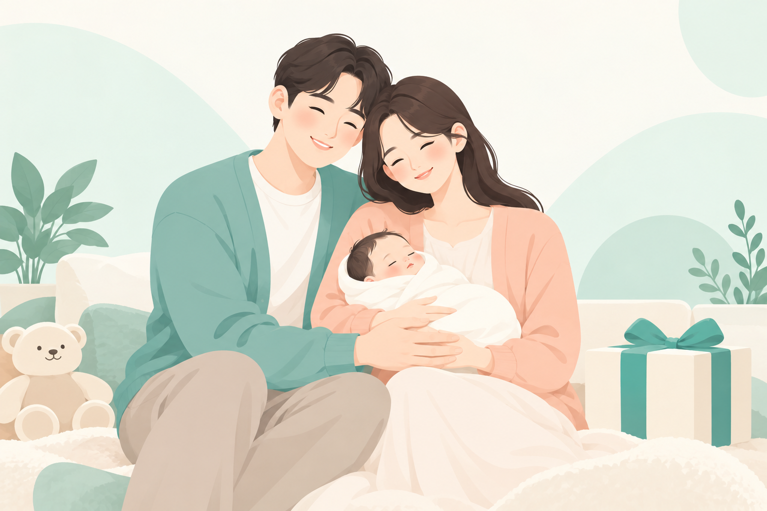 2026 경상북도 칠곡군 출산장려금 신청 방법 총정리 관련 일러스트 (hero)