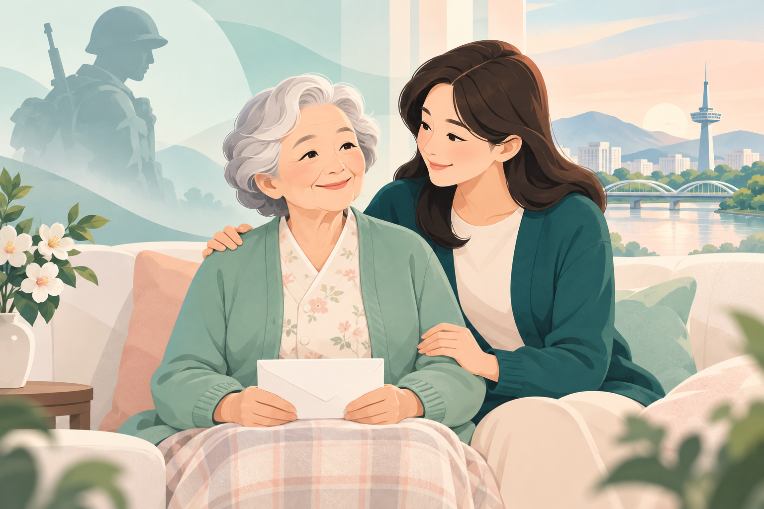2026 참전유공자 배우자수당 신청 총정리 | 대전광역시 관련 일러스트 (hero)
