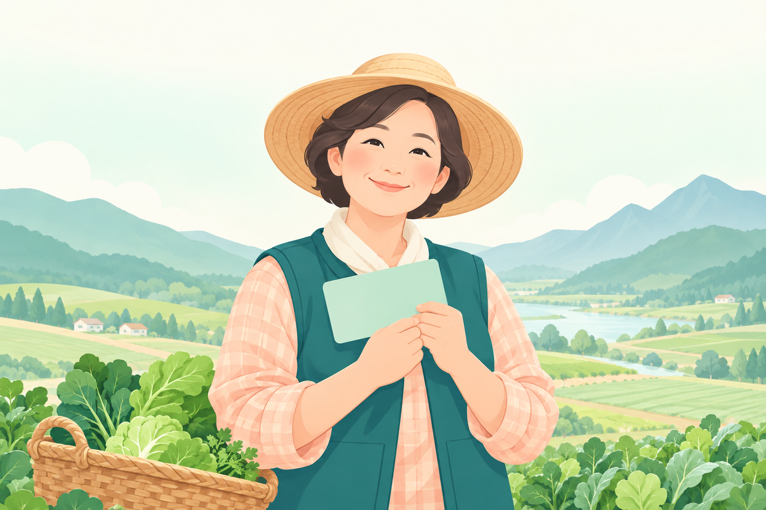 2026 여성농업인 복지바우처 신청 방법 총정리 | 강원특별자치도 관련 일러스트 (hero)