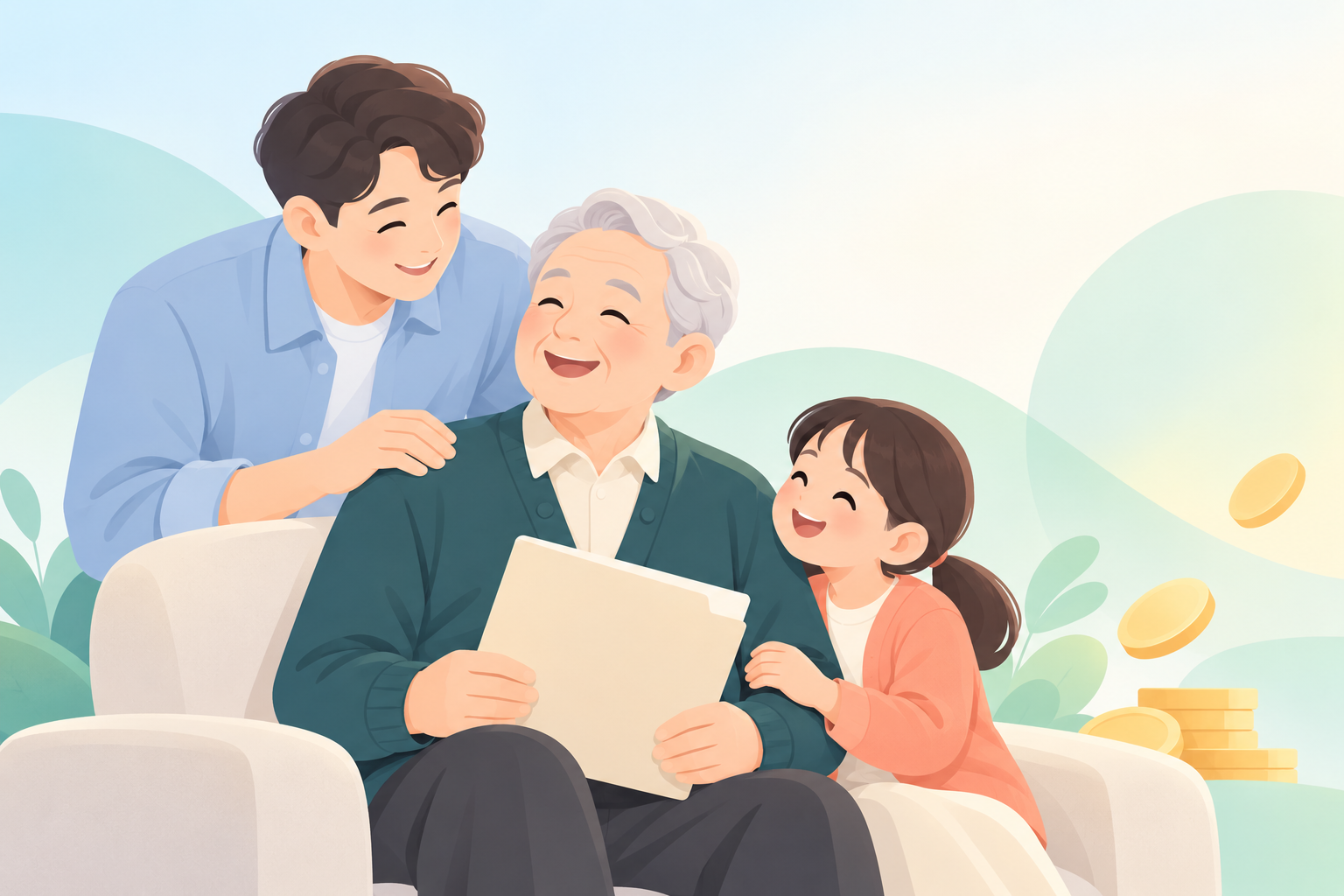 2026 국가유공자 보상금 신청 총정리 — 등급별 금액·대상·방법 관련 일러스트 (hero)